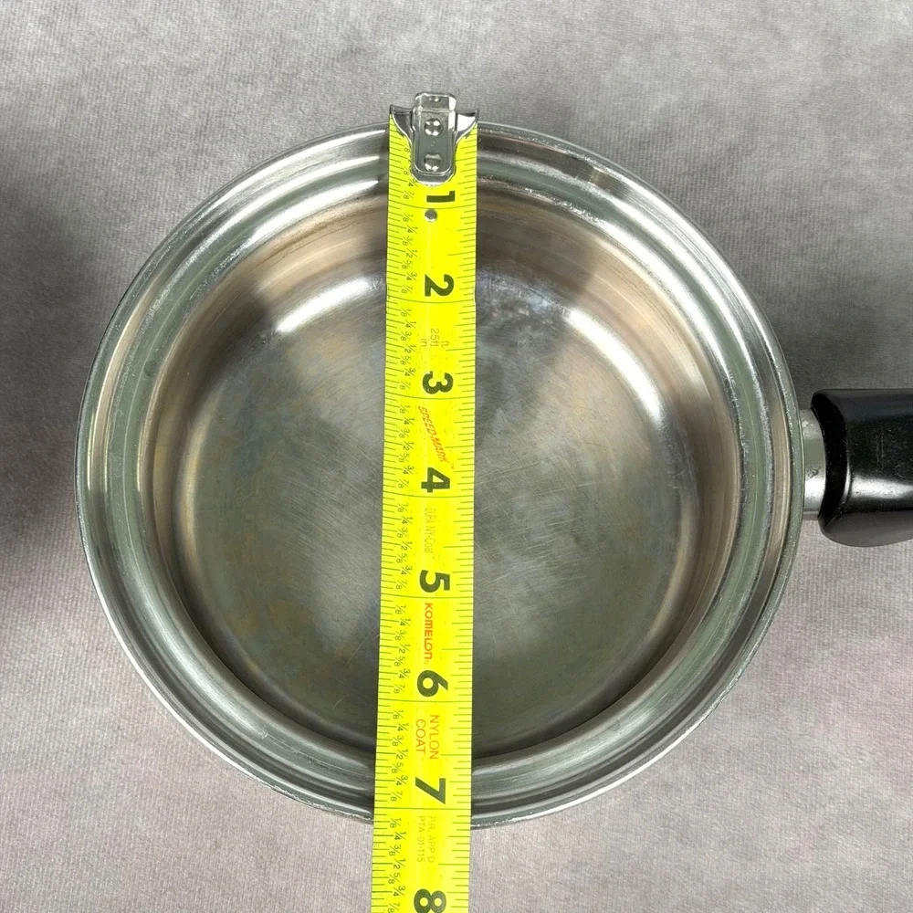 Saladmaster Versa Tec TP304-316 1 qt Sauce Pan w/Vapo-Lid & Long Handle System 7